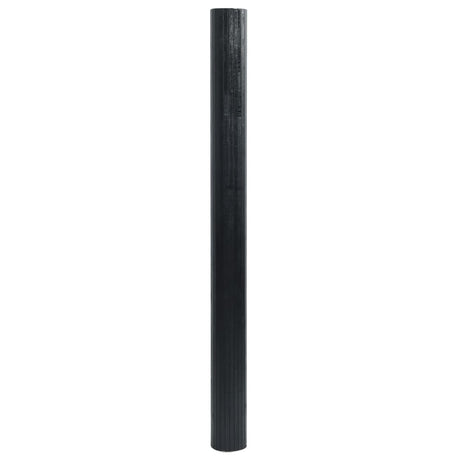 Vidaxl vloerkleed rechthoekig 100x200 cm bamboe zwart