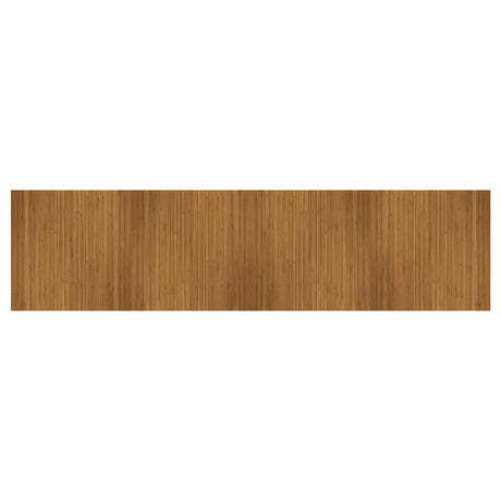 Vidaxl vloerkleed rechthoekig 100x400 cm bamboe bruin
