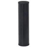 Vidaxl vloerkleed rechthoekig 60x1000 cm bamboe zwart