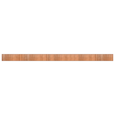 Vidaxl vloerkleed rechthoekig 60x1000 cm bamboe naturel