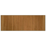 Vidaxl vloerkleed rechthoekig 70x200 cm bamboe bruin