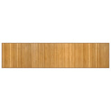 Vidaxl vloerkleed rechthoekig 70x300 cm bamboe naturel