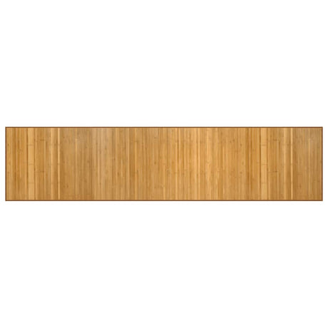 Vidaxl vloerkleed rechthoekig 70x300 cm bamboe naturel