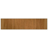 Vidaxl vloerkleed rechthoekig 70x300 cm bamboe bruin
