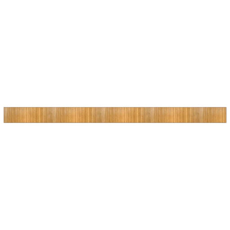Vidaxl vloerkleed rechthoekig 70x1000 cm bamboe naturel