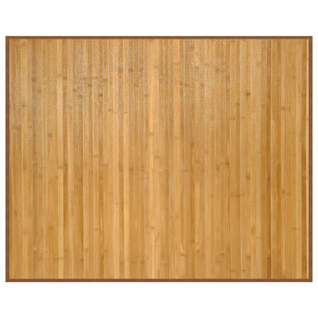 Vidaxl vloerkleed rechthoekig 80x100 cm bamboe naturel