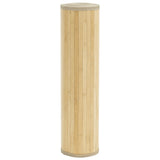 Vidaxl vloerkleed rechthoekig 80x200 cm bamboe lichtnaturel