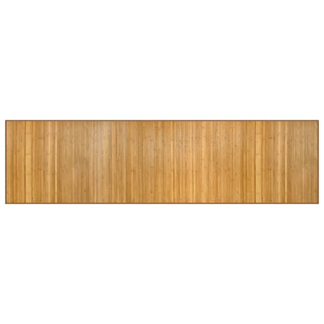 Vidaxl vloerkleed rechthoekig 80x300 cm bamboe naturel