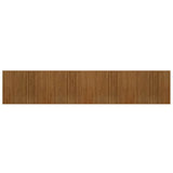 Vidaxl vloerkleed rechthoekig 80x400 cm bamboe bruin