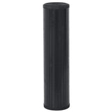 Vidaxl vloerkleed rechthoekig 80x1000 cm bamboe zwart