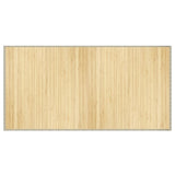 Vidaxl vloerkleed rechthoekig 100x200 cm bamboe lichtnaturel