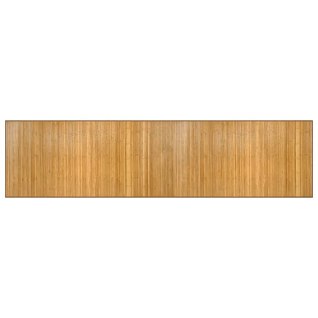 Vidaxl vloerkleed rechthoekig 100x400 cm bamboe naturel