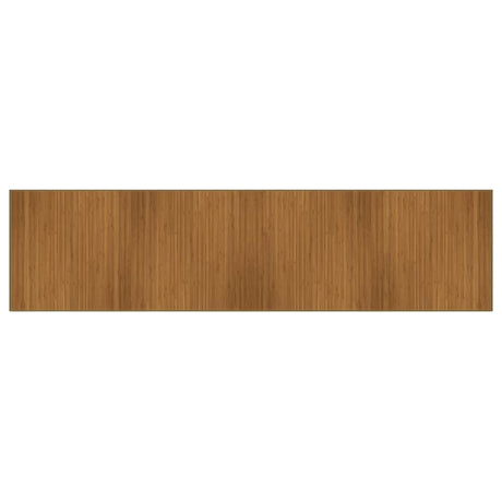 Vidaxl vloerkleed rechthoekig 100x400 cm bamboe bruin
