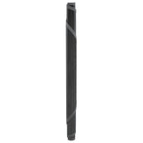 Vidaxl vloerkleed rond 100 cm bamboe grijs