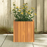 Vidaxl plantenbak 35x35x35 cm massief acaciahout
