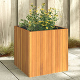 Vidaxl plantenbak 45x45x45 cm massief acaciahout