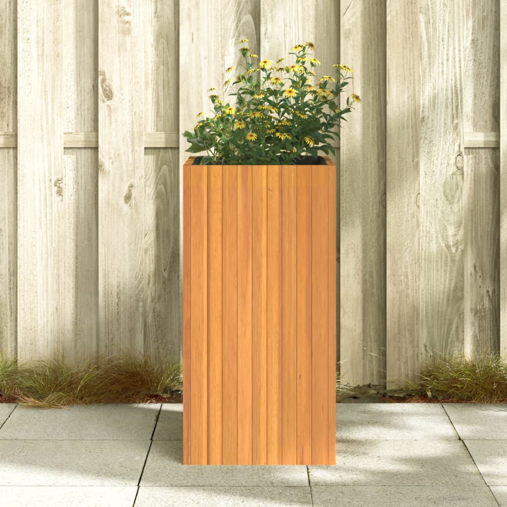 Vidaxl plantenbak 45x45x90 cm massief acaciahout