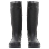 Vidaxl regenlaarzen maat 39 pvc zwart