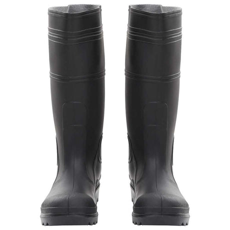 Vidaxl regenlaarzen maat 39 pvc zwart