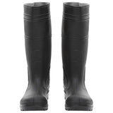Vidaxl regenlaarzen maat 40 pvc zwart