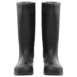 Vidaxl regenlaarzen maat 45 pvc zwart