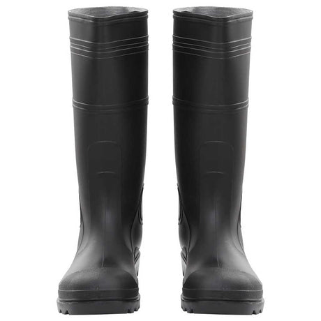 Vidaxl regenlaarzen maat 46 pvc zwart
