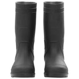 Vidaxl regenlaarzen maat 38 pvc zwart
