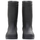 Vidaxl regenlaarzen maat 40 pvc zwart
