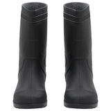 Vidaxl regenlaarzen maat 41 pvc zwart