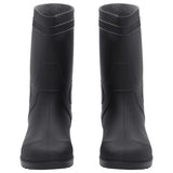 Vidaxl regenlaarzen maat 43 pvc zwart
