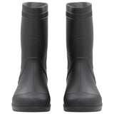 Vidaxl regenlaarzen maat 44 pvc zwart