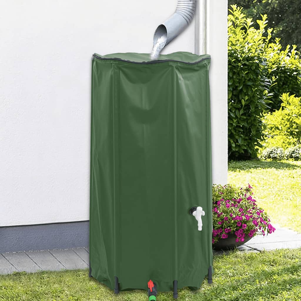 Vidaxl watertank met kraan opvouwbaar 100 l pvc