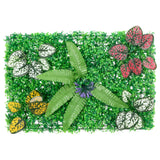 Vidaxl hek met kunstplanten 6 st 40x60 cm groen
