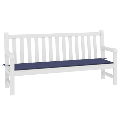 Vidaxl tuinbankkussen 200x50x4 cm oxford stof marineblauw