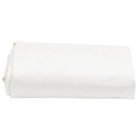 Vidaxl dekzeil 650 g m² 1x2,5 m wit