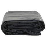 Vidaxl dekzeil 650 g m² 2,5x4,5 m zwart