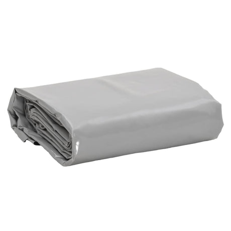 Vidaxl dekzeil 650 g m² 1,5x2,5 m grijs