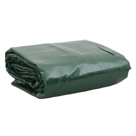 Vidaxl dekzeil 650 g m² 1,5x6 m groen