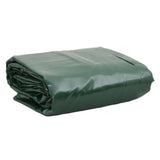 Vidaxl dekzeil 650 g m² 5x8 m groen