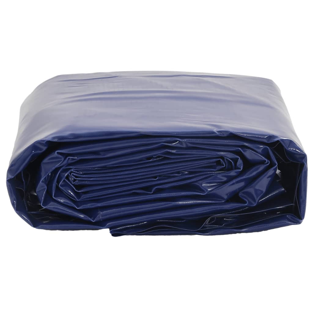 VidaXL Dekzeil 650 g m² 3x5 m blauw