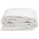 Vidaxl dekzeil 650 g m² 3x5 m wit