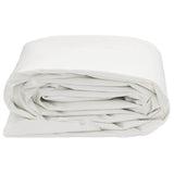 Vidaxl dekzeil 650 g m² 1x2,5 m wit