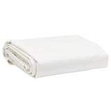 Vidaxl dekzeil 650 g m² ø 2,8 m wit