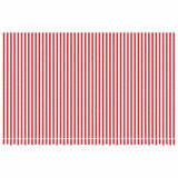 Vidaxl vervangingsdoek voor luifel gestreept 5x3 m rood en wit