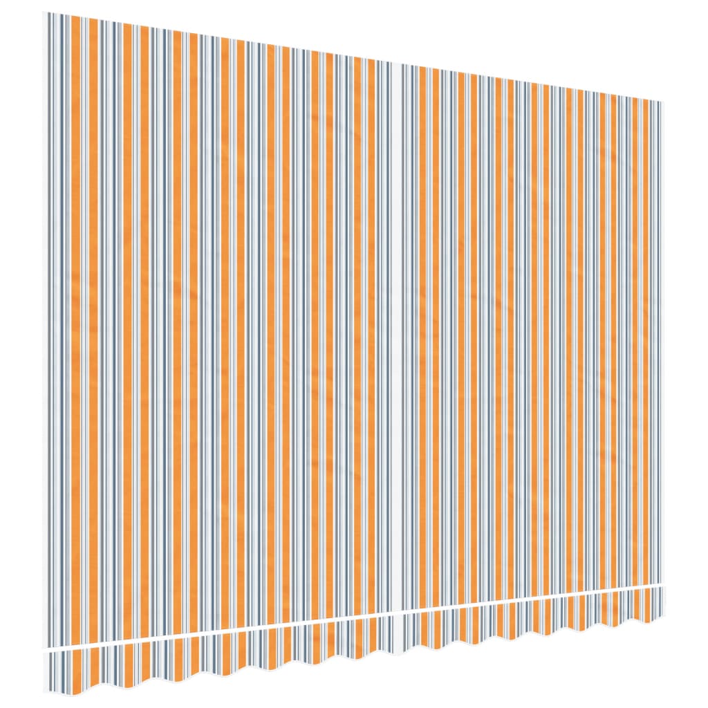 Vidaxl vervangingsdoek voor luifel gestreept 3,5x2,5 m meerkleurig