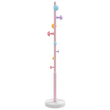Vidaxl kapstok 172 cm gepoedercoat ijzer roze