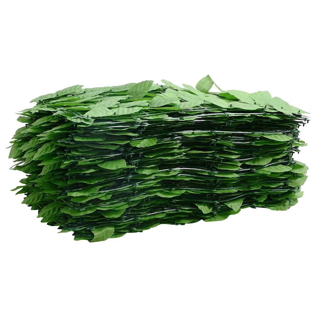Vidaxl balkonscherm met groene bladeren 200x150 cm