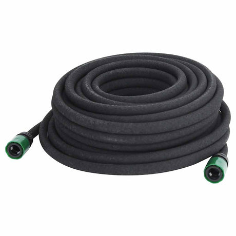 Vidaxl druppelslang 0,6'' 25 m rubber zwart