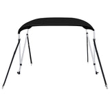 Vidaxl biminitop 2 bogen 180x130x110 cm zwart