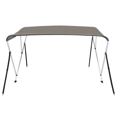 Vidaxl biminitop 3 bogen 183x196x137 cm grijs